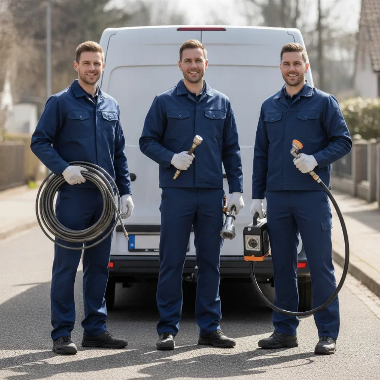 Rohrreinigung Team in Fribourg